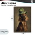 thumbnail image 4 of Stupell Industries Farmhouse The Irish Setter Portrait Brown Floating Frame Canvas Art, 17 x 25, by Tina LeCour, 4 of 8
