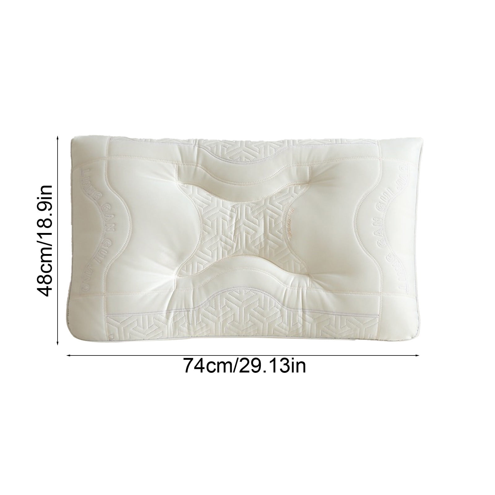 Dvumao Throw Pillows, Class A Latexs Pillows Sleep-friendly Latexs Pillows With Neck Support Woman And Baby Grade Coolings Silk Pillows Suitable For Home Or Hotel Use, Teens Gifts