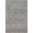 thumbnail image 3 of Hauteloom Radisson Boho Hand Tufted Natural Fiber Wool Area Rug - Traditional Floral Carpet for Living Room, Bedroom, Dining Room - Blue, Brown, Gray - 9' x 12', 3 of 9