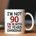 thumbnail image 4 of 90th Birthday Gifts for Women Men, Gifts for 90 Year Old Women Men, 90 Year Old Birthday Gifts for Women Men, 1934 Birthday Gifts Coffee Mug for Grandma, Grandpa, 11oz, 4 of 5