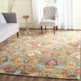 thumbnail image 4 of SAFAVIEH Blossom Lennon Floral Wool Area Rug, Gold/Multi, 11' x 15', 4 of 4