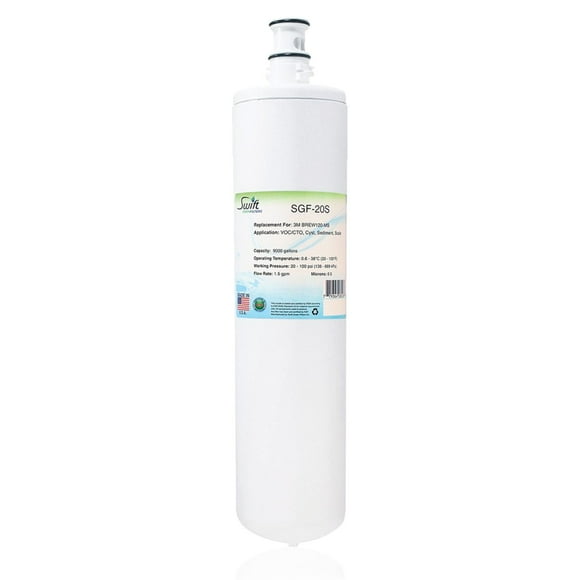 Swift Green Filters Replacement for 3M BREW120-MS Commercial Water Filters (Pack of 1)