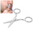 thumbnail image 4 of STAINLESS STEEL NOSE HAIR SCISSORS ROUNDED Tip FOR EYEBROWS BEARD MOUSTACHE NOSERounded Tip, 4 of 7