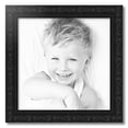 thumbnail image 2 of ArtToFrames 20" x 20" Majestic Black Picture Frame, 20x20 inch Black Wood Poster Frame (WOM-5120), 4 Pack, 2 of 7