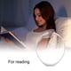 thumbnail image 4 of Lámpara 4LED manos libres flexible USB recargable recargable Luz de lectura 36lm 6500-7000K Stepless 3 Brillo Reparación de iluminación blanco tipo 2 Inevent HA009566-02B, 4 of 6