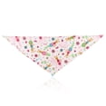 thumbnail image 3 of Greeniant Portable Pets Slobber Triangular Tie Algodón Lavable Bufanda Decoración Pañuelo Toalla Regalo de vacaciones Babero para exteriores Ropa para mascotas Blanco Greeniant PT003857-01, 3 of 6