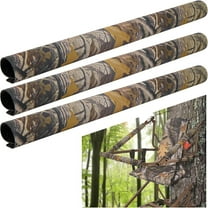 3 Pcs Tree Stand Rail Pads - 19.6"x5.3" Waterproof Camo Treestand Shooting Rail Pads - Tree Stand Rail Covers for Climbing Tripod Deer Stand Treestand Ladder