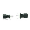 GARENAS 1 Pair VGA Extender Male Female to LAN RJ45 CAT5 CAT6 20M