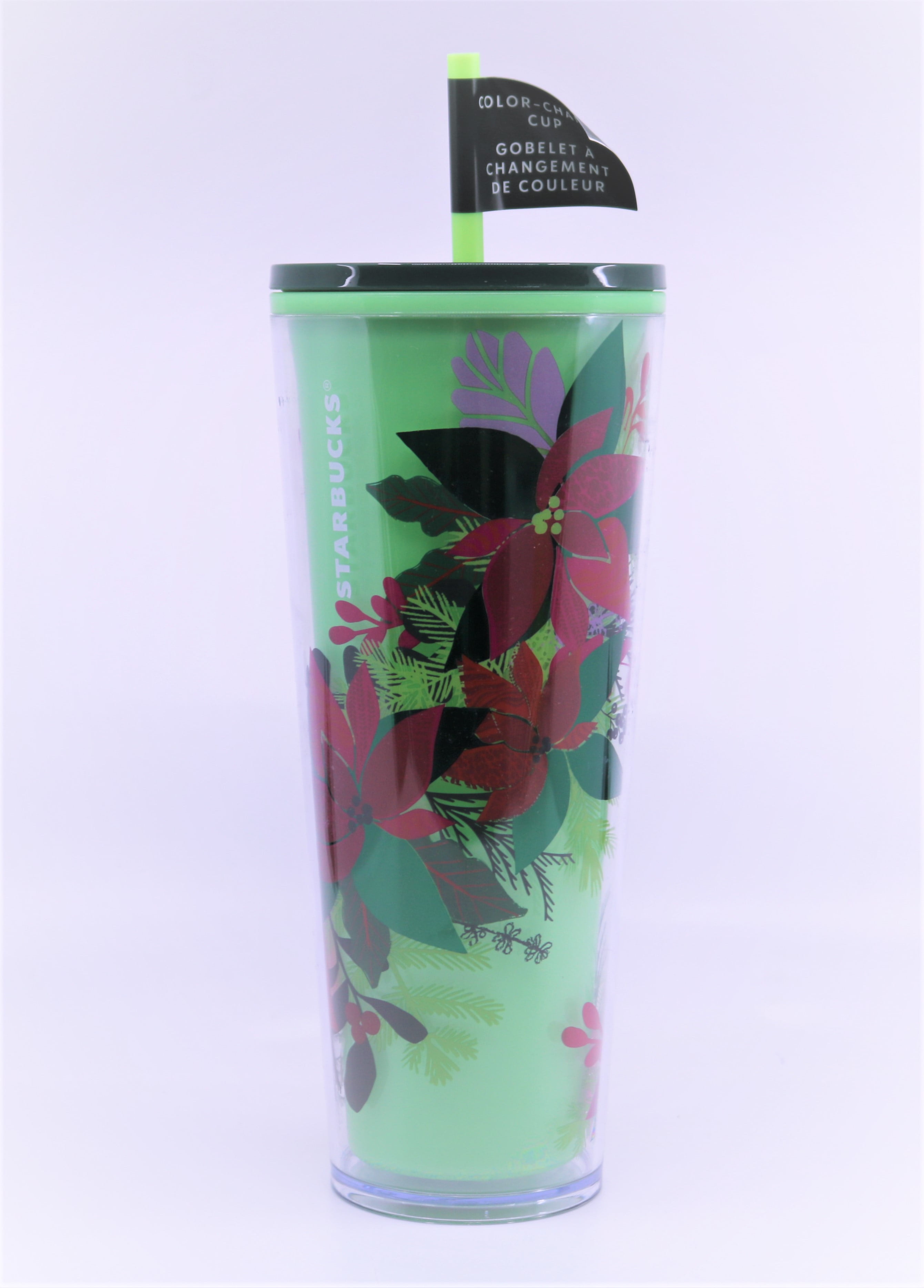 RARE STARBUCKS BLACK GLITTER GRADIENT FROSTED STAINLESS STEEL VENTI COLD TUMBLER