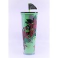 thumbnail image 1 of Starbucks 2021 Holiday Color Change Cold Cup Tumbler Venti  24oz. Green Poinsttia, 1 of 3