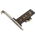 thumbnail image 1 of Placa adaptadora Likrtyny SSD M.2 NVME a PCI-E X1 compatible con PCI-E4.0/3.0, 1 of 9
