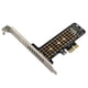 thumbnail image 4 of Placa adaptadora SSD M.2 NVME a PCI-E X1 compatible con PCI-E4.0/3.0 (deflector alto) Likrtyny  Para estrenar, 4 of 6