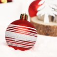 thumbnail image 3 of Paquete de 41 adornos de bolas de Navidad, juego de bolas de Navidad pintadas con estrellas, árbol de Navidad, boda, decoración de fiesta, 3 of 5