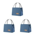 thumbnail image 1 of ZheElen Pack Lunch With Confidence Insulated Bento Bag Designed For Large Capacity Large+Blue 3Set, 1 of 6