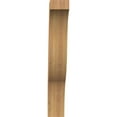thumbnail image 2 of 5 1/2"W x 28"D x 36"H Funston Smooth Knee Brace, Western Red Cedar, 2 of 4