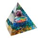 thumbnail image 2 of Pirámide de orgón Cristal Amatista Peridoto Piedra curativa Generador de energía (G) Ndcxsfigh Nuevos Originales, 2 of 4