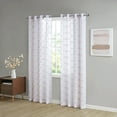 thumbnail image 5 of Home Essence Pratt Cherry Single Sheer Grommet Top Window Panel Curtain, 54” X 96”, 5 of 6