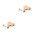 thumbnail image 2 of Greeniant Acoustic Guitar Pick with Storage Box Guitarist Strong Delicate Plectrums Picks Musical Instrument Gifts Wood Accessory Como se muestra 2piezas, 2 of 6