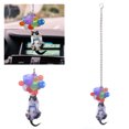 thumbnail image 4 of Colgante de Gato ANGGREK con globo decoración interior de coche regalo adorno acrílico para coche hogar, 4 of 8