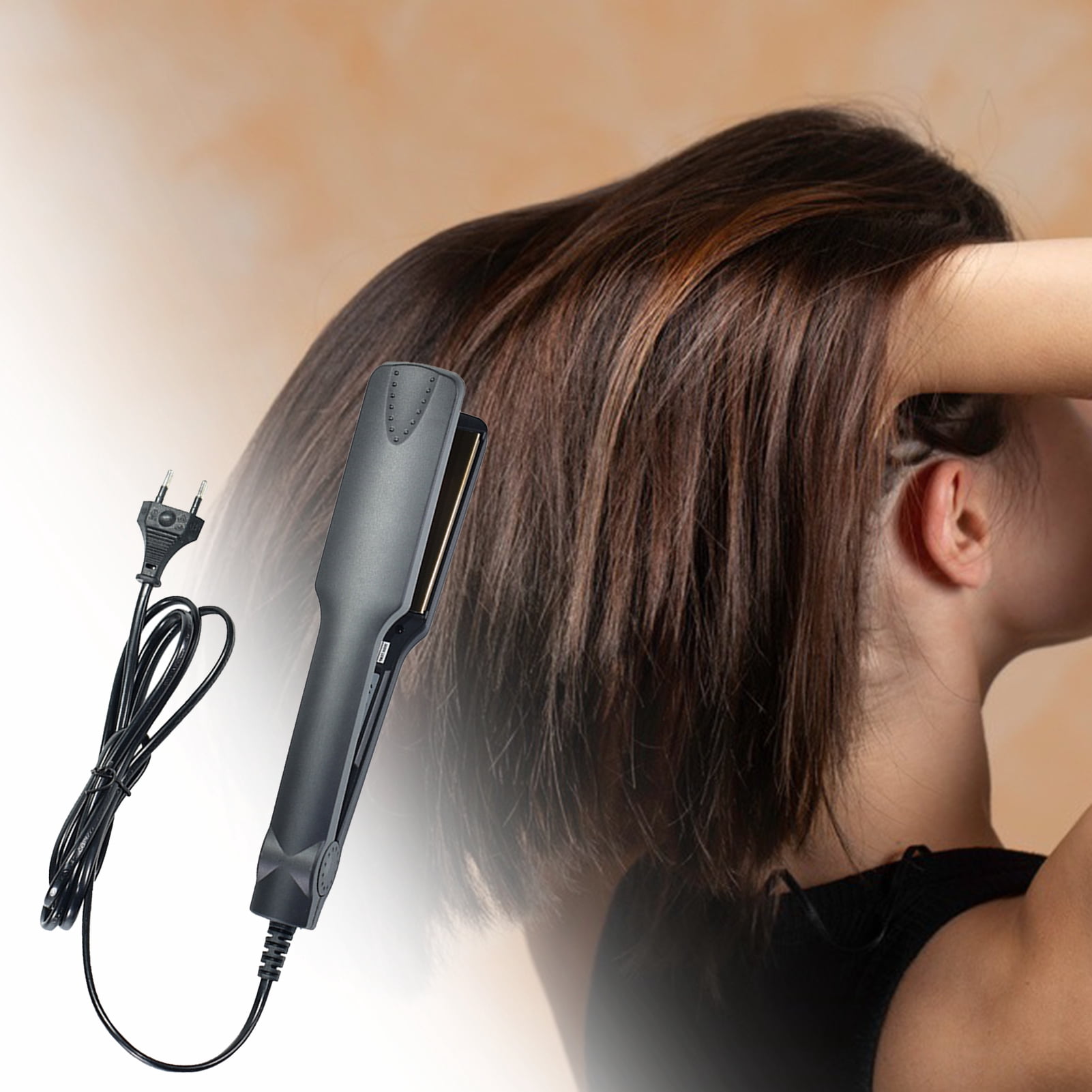 Hair Straightener Anti-overheating Adjustable Positive Temperature Coefficie Adjustable Temp Hair Straightener for Home