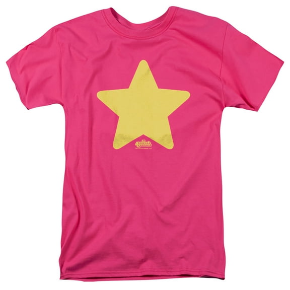 Steven Universe Star Unisex Adult T Shirt, Hot Pink, Small
