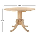 thumbnail image 2 of SAFAVIEH Forest Drop Rustic Foldable Leaf Dining Table, Rustic Natural, 2 of 5
