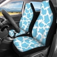 thumbnail image 3 of Pzuqiu Cow Print Car Seat Covers Full Set Softy Car Seat Covers Set, Interior Breathable Compatible with Truck SUV Sedans, 3 of 10