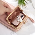 thumbnail image 6 of 2023 new ladies mobile phone bag vertical models fashion, simple lychee pattern solid color oblique span multi -function red, 6 of 6