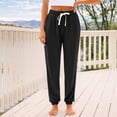 thumbnail image 2 of SUNBS Women Sweatpants Casual Joggers Athletic Lounge Pants with Pockets Tapered for Workout Running, 2 of 8