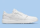 シューズ(男性用) Nike Air Jordan 1 Low Golf Triple White Nike Air Jordan 1 Low Retro Golf Shoe Sneaker Triple White AJ1
