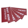 thumbnail image 4 of Warning Sticker,2 Set Floor Sticker Floor Sticker Floor Ground Sign Meticulously Designed, 4 of 8