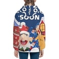 thumbnail image 4 of Lsque Sml Jeffy Patten Youth Hoodie Sweatshirt Pullover with Kangaroo Pocket Boys and Girls Hoodie Warm Hoodie for Kids, 4 of 8