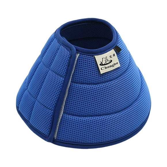 Cone Stop Licking Neck Protective Edge after Surgery Adjustable Protective Cone Dog Cone 38-44cm
