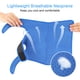 thumbnail image 3 of Muslo Compresion Soportes Ajustable Muslo de Apoyo Adecuado para Aliviar el Dolor de Pierna Aliviar Espasmos Musculares e Inflamación de Tendones por Tendinitis (Azul A) Ecomeon no, 3 of 6