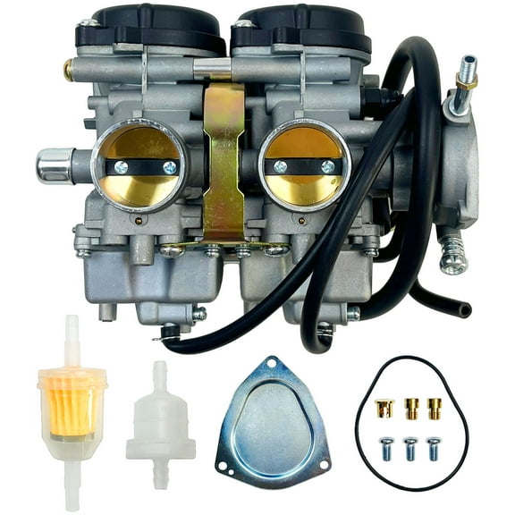 Carburetor Assembly Compatible With Yamaha Raptor 660 660R YFM660 YFM 660R ATV Quad Carb 2001 2002 2003 2004 2005 Replaces 5LP-14900-00-00 5LP-14900-20-00 5LP-14900-30-00