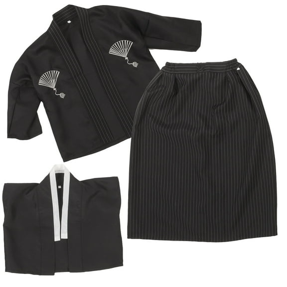 LOLIPPYY Japanese Style Kimono Boys Traditional Cut Fabric 1 Set