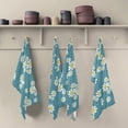 thumbnail image 4 of Coolnut Kitchen Dish & Tea Towel Lovely Daisy Reusable Cloths for Cooking and Drying Dishes for Home Kitchen Cleaning, 28x18in-1PC, 4 of 6