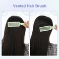 thumbnail image 6 of Unique Bargains 1Pc Hair Brush Detangling Brush for Women and Men Hair Brush Green, 6 of 7