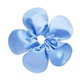 thumbnail image 3 of Gomas para el pelo Yinane Coleteros de satén azul, 3 of 8