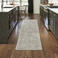 thumbnail image 6 of Nourison Oushak Home Persian Light Grey 2'3" x 7'6" Area Rug (2x8), 6 of 8