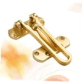 thumbnail image 3 of GOOHOCHY Heavy Duty Anti-Theft Door Lock Zinc Alloy Golden 1Pcs Hotel Use, 3 of 8