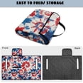 thumbnail image 6 of Whosucclay Tie Dye Spiral Pattern Golf Cart Seat Cushion Cover, 51.18 x 30.3 inches 4 Storage Pockets Golf Cart Seat Cover with Easy to Install and Remove, 6 of 9