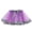 Purple, variant on Coerni Kids Girls Tutu Skirt Ballet Dance Tulle Baby Cute Dance Dress Princess Elastic Waist Layered Clothes for Youth Light Skirts