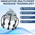 thumbnail image 4 of Electric Octopus Scalp Massager, Cordless 360‑Degree Kneading & Vibration Massager with Multiple Modes, 4 of 7