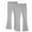 Gray, variant on 2 Pack Pants for Girls Trendy Elastic Waisted Casual Flare Yoga Trousers Kids Clothes Girls Size 3-14