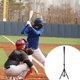 thumbnail image 3 of Soporte de trípode para bateo de béisbol y sóftbol con parte superior de goma duradera Los 77-116CM, 3 of 9