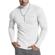 thumbnail image 1 of Suéter NY Threads Cuello Alto Acanalado Ajustado Blanco Talle S, 1 of 8