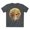 Charcoal, variant on Carnival Mask Graphic T-Shirt Unisex 100 Cotton With Antique Gold Art Design Tee 7