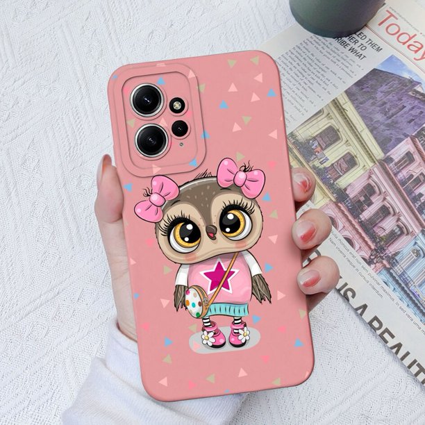 Funda para Xiaomi Redmi Note 12 Note12 4G 5G, carcasa de silicona suave a prueba de golpes, Gato girasol, RedmiNote 12 Fivean unisex