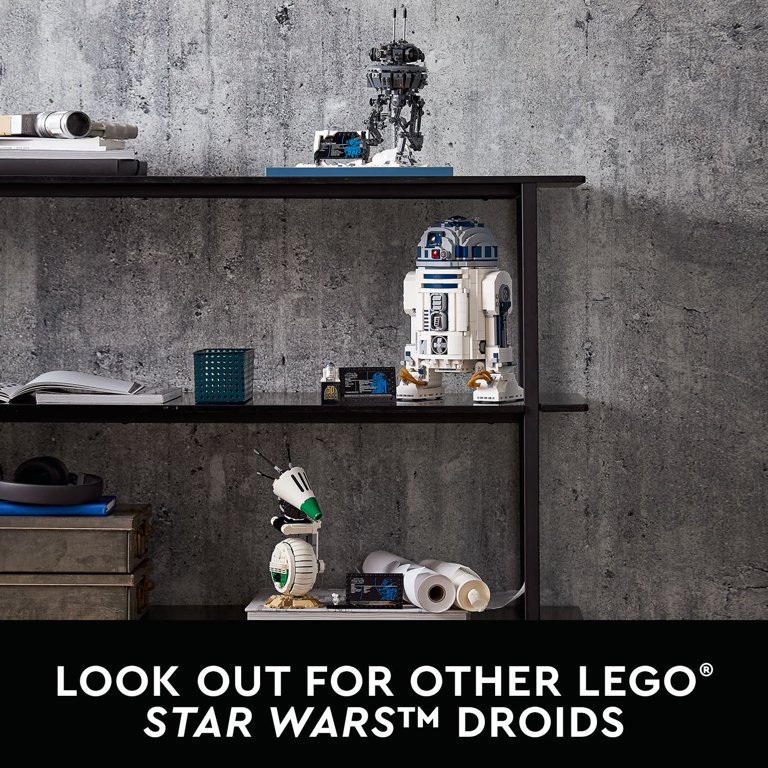 LEGO Star Wars R2-D2 75308, Adult Droid Building Set, Display 